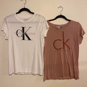 Calvin Klein t-shirt bundle!!